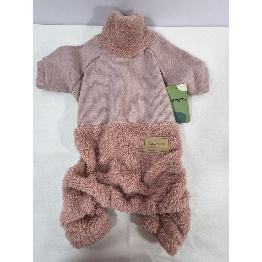 FITWARM Pet Cloth -  Sweater Turtleneck  4 Legged Pink Size XL‎